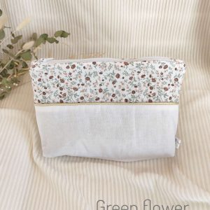 trousse de toilette fleuri